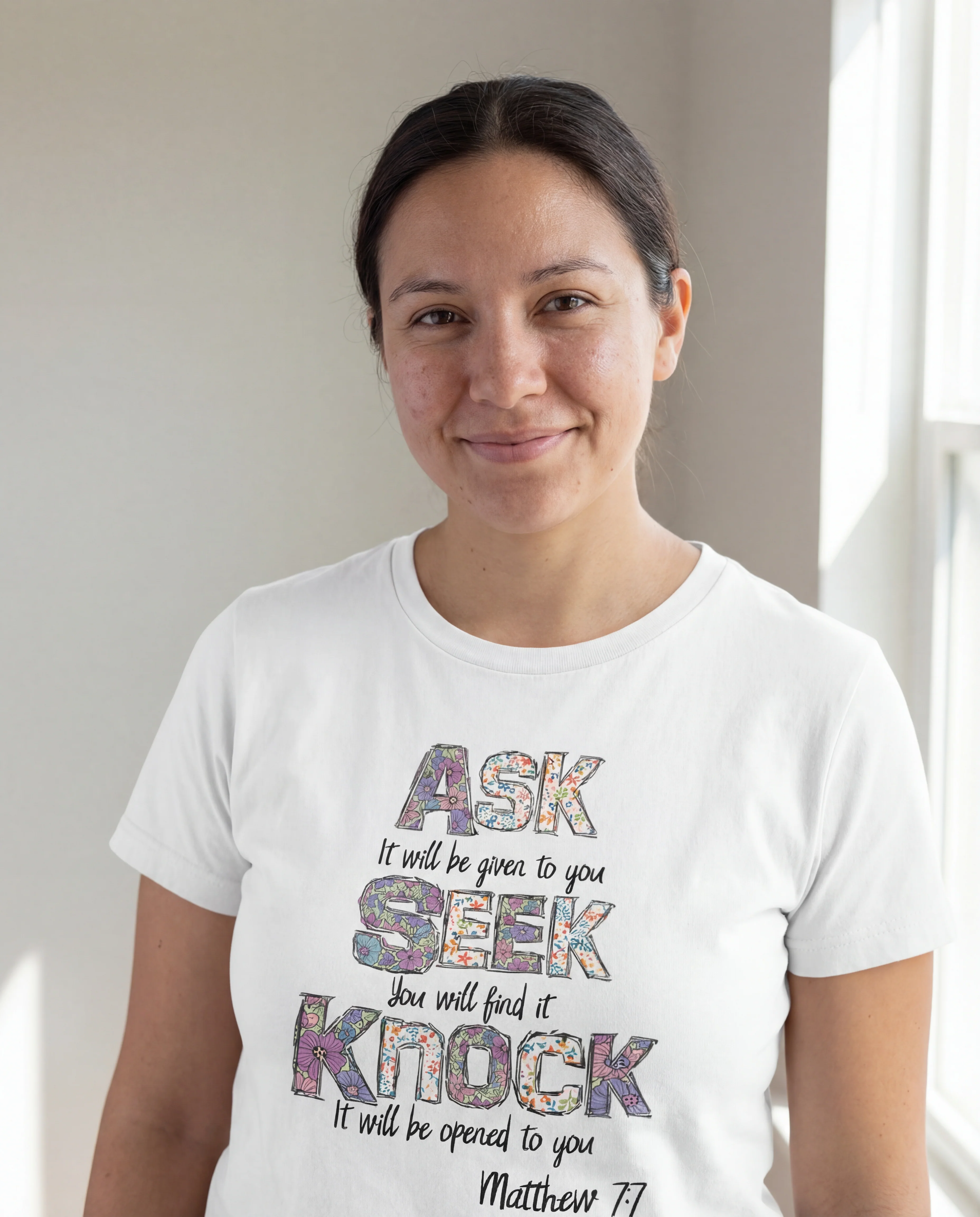 Ask-Seek-Knock Shirt - Image 9